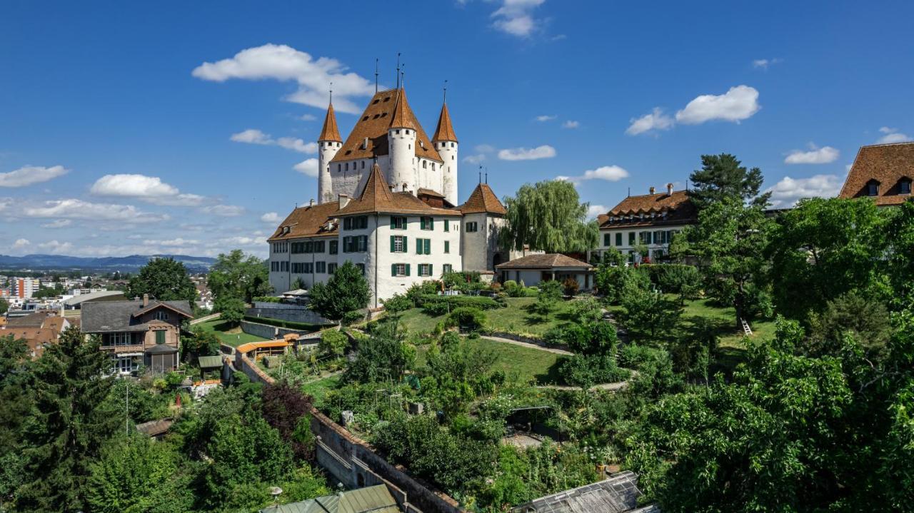 Historische Wohnung Im Herzen Der Thuner Altstadt Buitenkant foto
