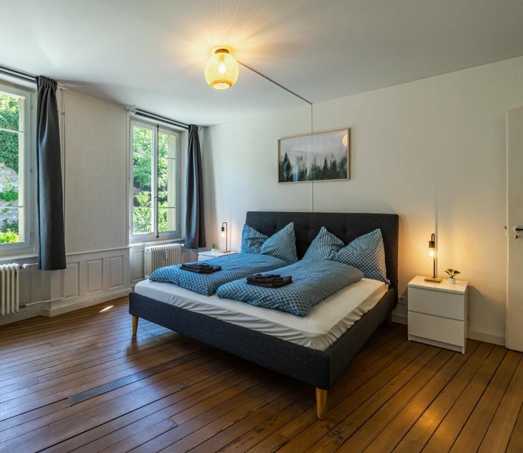 Historische Wohnung Im Herzen Der Thuner Altstadt Buitenkant foto