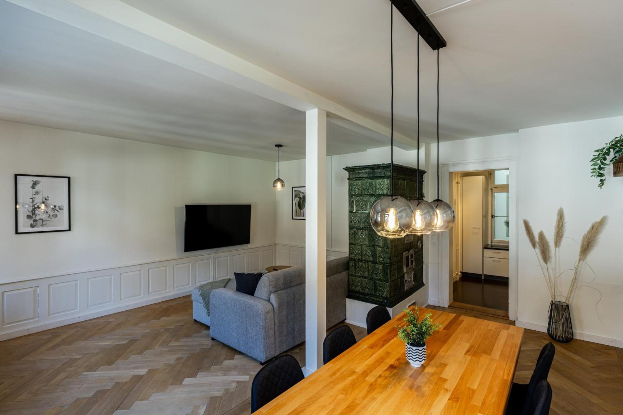 Historische Wohnung Im Herzen Der Thuner Altstadt Buitenkant foto